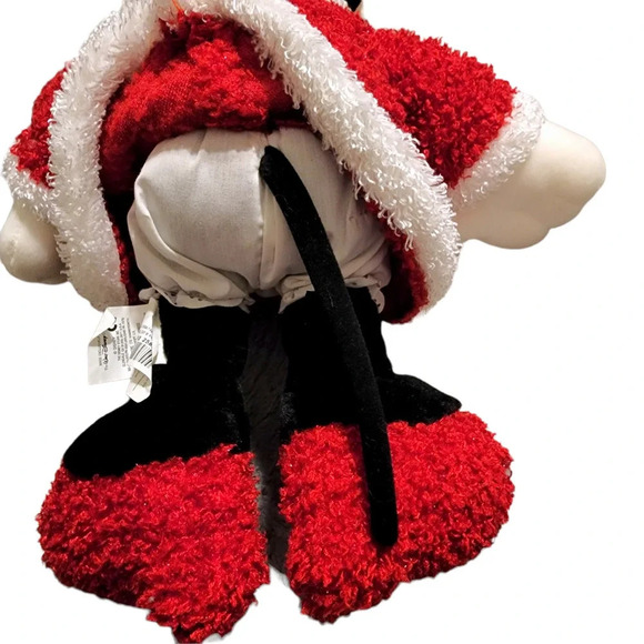 Disney Store Minnie Mouse 15" Plush Christmas Holiday Character Mrs. Santa Claus - Picture 7 of 13